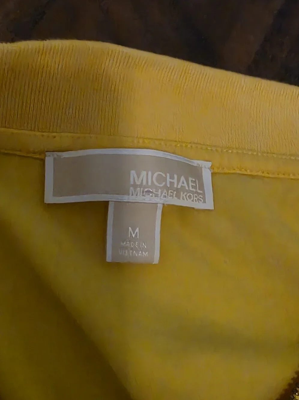 Yellow Michael Kors Top